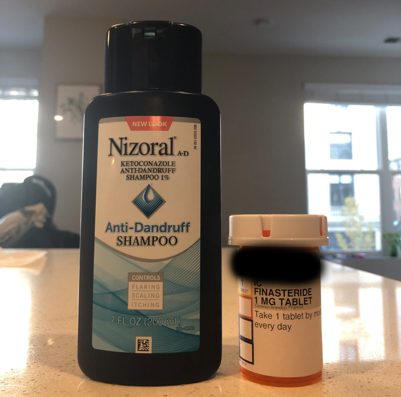 Nizoral A-D and Finasteride